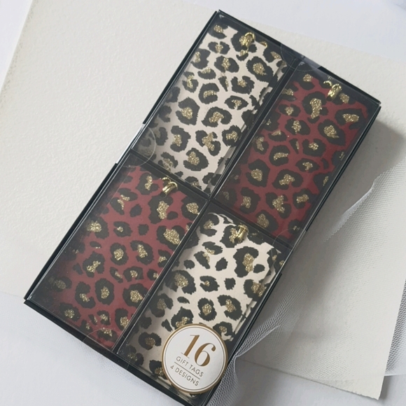 16 Pcs Leopard Gift Tags To: From: (2 Designs) - Picture 8 of 9